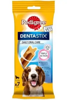 Pedigree Dentastix Orta Irk Köpek Ödül Maması (7li) 180gr - 1