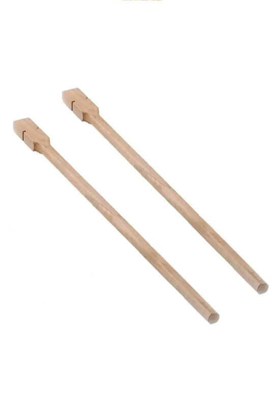 Petdoys Doğal Tahta Tünek 40 cm - 2 Adet - 1