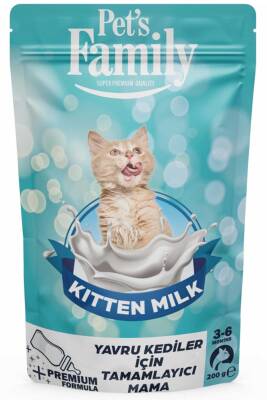 Pets Family Kedi Süt Tozu 200gr - 1