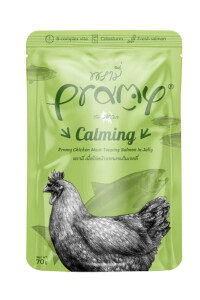 Pramy Jöle İçinde Somonlu ve Tavuklu Yetişkin Kedi Konservesi 70gr - PRAMY