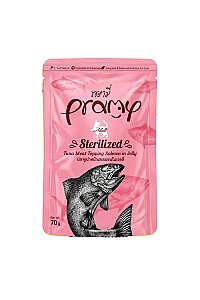 Pramy Jöle İçinde Somonlu ve Ton Balıklı Kısırlaştırılmış Kedi Konservesi 70gr