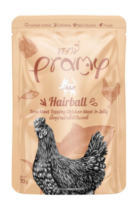 Pramy Jöle İçinde Ton Balıklı ve Tavuklu Yetişkin Kedi Konservesi 70gr - 1