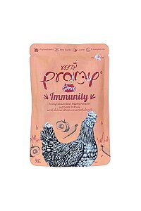 Pramy Sos İçinde Tavuklu Bal Kabaklı ve Havuçlu Yetişkin Kedi Konservesi 70gr