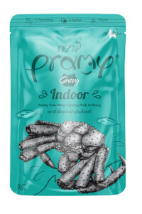 Pramy Sos İçinde Yengeç Çubuklu ve Ton Balıklı Yetişkin Kedi Konservesi 70gr - PRAMY