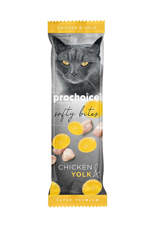 Pro Choice Softy Bites Tavuklu ve Yumurtalı Yumuşak Kedi Ödül Maması 10 Gr - 2