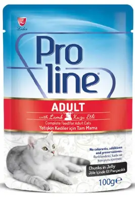 Pro Line Kuzu Etli Yetişkin Kedi Konservesi 100gr - 1