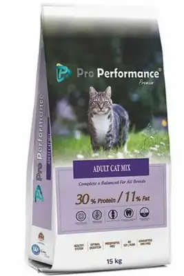 Pro Performance Premium Tavuk, Biftek ve Karidesli Yetişkin Kedi Maması 15kg - 1