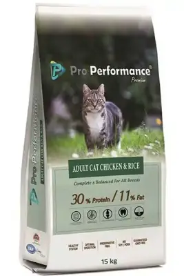 Pro Performance Premium Tavuklu Yetişkin Kedi Maması 15kg - 1