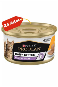 Pro Plan Baby Kitten Tavuklu Yeni Doğan Yavru Kedi Konservesi 24x85gr 24'lü - PROPLAN