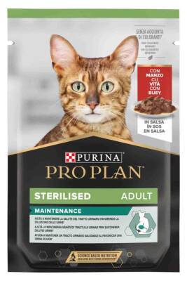 Pro Plan Delicate Biftekli Kısırlaştırılmış Kedi Konservesi 85gr - 1