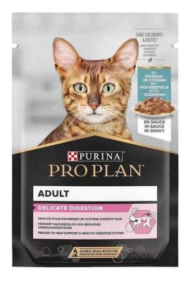 Pro Plan Delicate Okyanus Balıklı Yetişkin Kedi Konservesi 85gr - 1