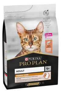 Pro Plan Derma Care Somonlu Tüy Sağlığı Destekleyici Yetişkin Kedi Maması 3 KG - 1