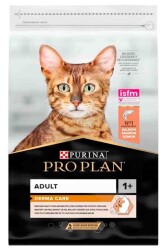 Pro Plan Derma Care Somonlu Tüy Sağlığı Destekleyici Yetişkin Kedi Maması 3 KG - 1