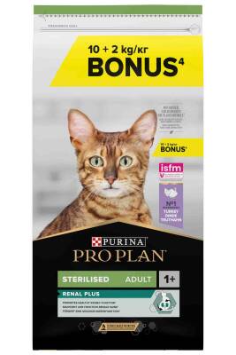 Pro Plan Hindi Etli Kısırlaştırılmış Kedi Maması 10kg +2kg HEDİYE! - 1