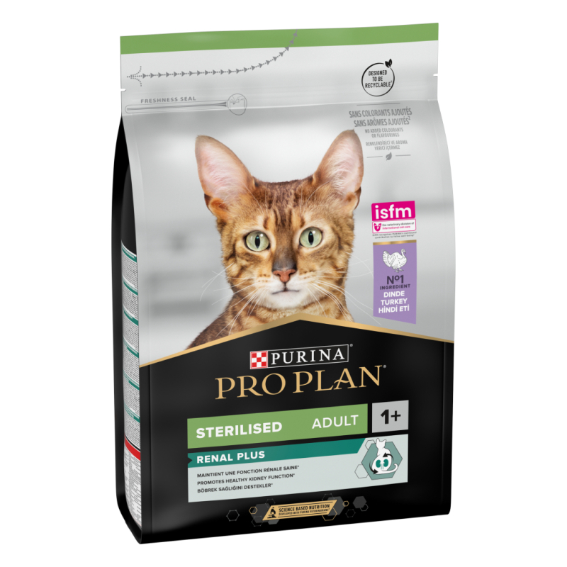 Pro Plan Hindi Etli Kısırlaştırılmış Kedi Maması 3 KG - 1