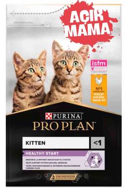 Pro Plan Kitten Tavuklu Kedi Maması 1 kg - Açık Mama - 1