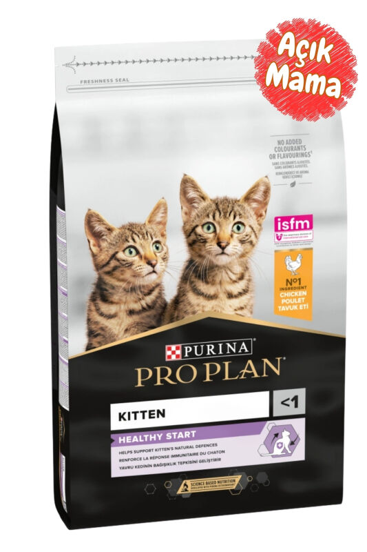 Pro Plan Kitten Tavuklu Kedi Maması 1 kg - Açık Mama - 1
