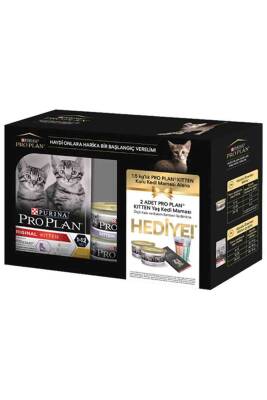 Pro Plan Kitten Tavuklu Yavru Kedi Maması 1,5kg + Hediye Seti - 1