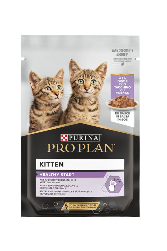 Pro Plan Pouch Sos İçinde Hindili Yavru Kedi Konservesi 85gr - 1