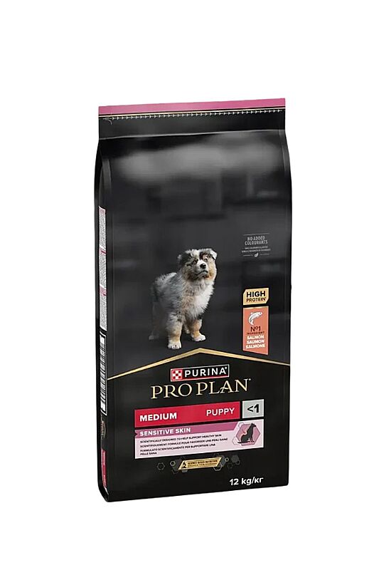 Pro Plan Medium Orta Irk Somonlu Yavru Köpek Maması 12 KG - 1