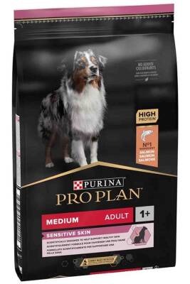 Pro Plan Somonlu Orta Irk Hassas Derili Yetişkin Köpek Maması 14kg - 1