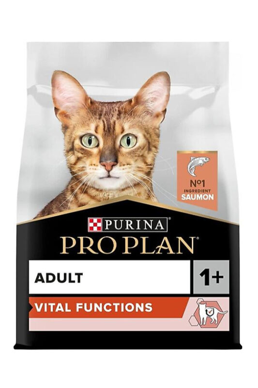 Pro Plan Adult Somonlu Yetişkin Kedi Maması 3 KG - 1