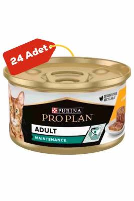 Pro Plan Tavuklu Yetişkin Kedi Konservesi 24x85gr 24lü - 1