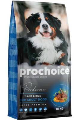 ProChoice Proderma Kuzu Eti ve Pirinçli Köpek Maması 18kg - 1