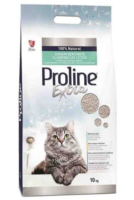 Proline Extra Topaklanan Bentonit Kedi Kumu 10kg - 1