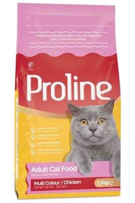 Proline Multi Colour Yetişkin Kedi Maması 1,2kg - 1