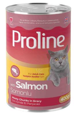 Proline Somonlu Yetişkin Kedi Konservesi 400gr - 1