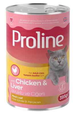 Proline Tavuklu ve Ciğerli Yetişkin Kedi Konservesi 395gr - 1