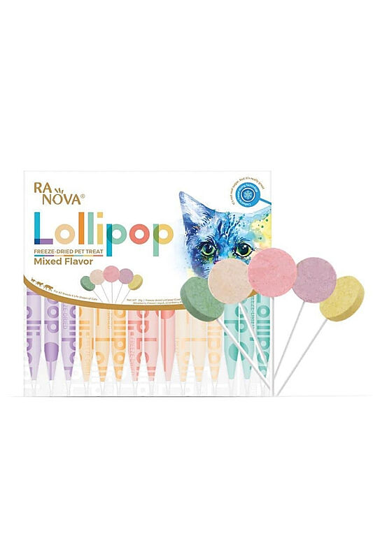 Ranova Kedi Lolipopu Karışık Lezzetli 15x1,4 Gr - 1