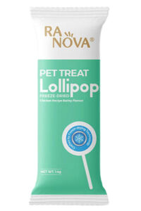 Ranova Arpa Otu Aromalı Dondurularak Kurutulmuş Kedi Ödülü Lolipop 1.4 Gr - 1 Adet - RANOVA