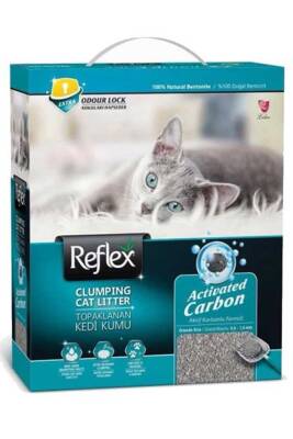 Reflex Box Active Carbon Gri Kedi Kumu 10lt - 1