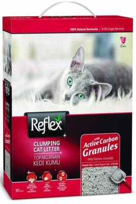 Reflex Box Granül Active Carbon Kedi Kumu 10lt - 1