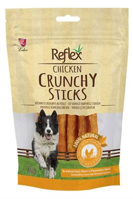 Reflex Crunchy Sticks Tavuklu Çıtır Köpek Ödül Çubukları 80gr - 1