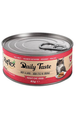 Reflex Daily Taste Biftek ve Ciğerli Mousse Kedi Konservesi 85gr - 1