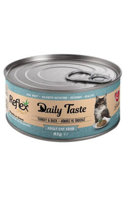 Reflex Daily Taste Hindi Etli ve Ördekli Soslu Kedi Konservesi 85gr - 1