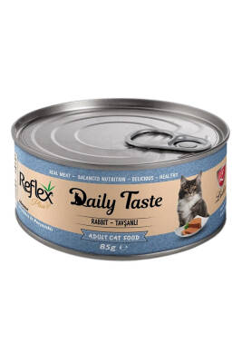 Reflex Daily Taste Tavşanlı Mousse Kedi Konservesi 85gr - 1