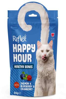 Reflex Happy Hour Sağlıklı Kemikleri Destekleyici Kedi Ödül Maması 60gr - 1