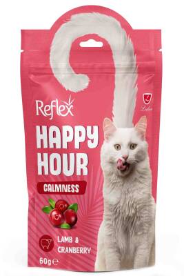 Reflex Happy Hour Sakinleşmeyi Destekleyici Kedi Ödül Maması 60gr - 1