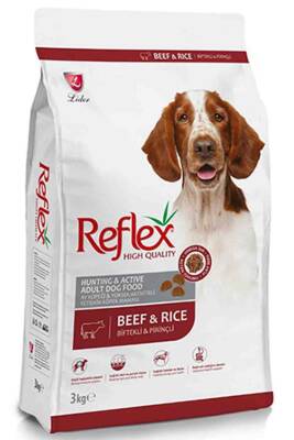 Reflex High Energy Biftekli ve Pirinçli Yetişkin Köpek Maması 3kg - 1