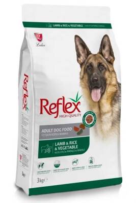 Reflex Kuzu Eti Pirinç ve Sebzeli Yetişkin Köpek Maması 3kg - 1