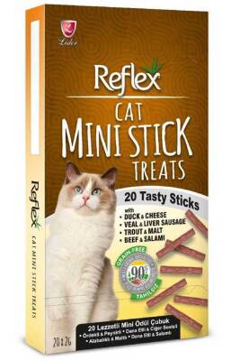 REFLEX Mini Stick Kedi Ödül Maması 20x2gr - 1