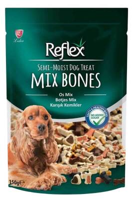 Reflex Mix Bones Yarı Yumuşak Köpek Ödül Maması 150gr - 1