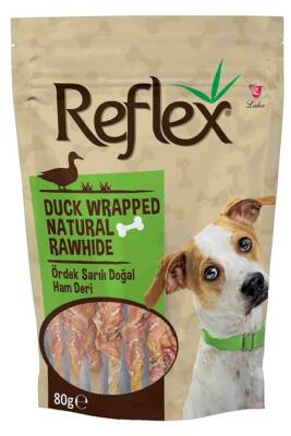 Reflex Ördek Etli Naturel Köpek Ödül Kemiği 100 Gr - 1