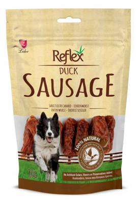 Reflex Ördek Etli Sosis Köpek Ödül Maması 80gr - 1