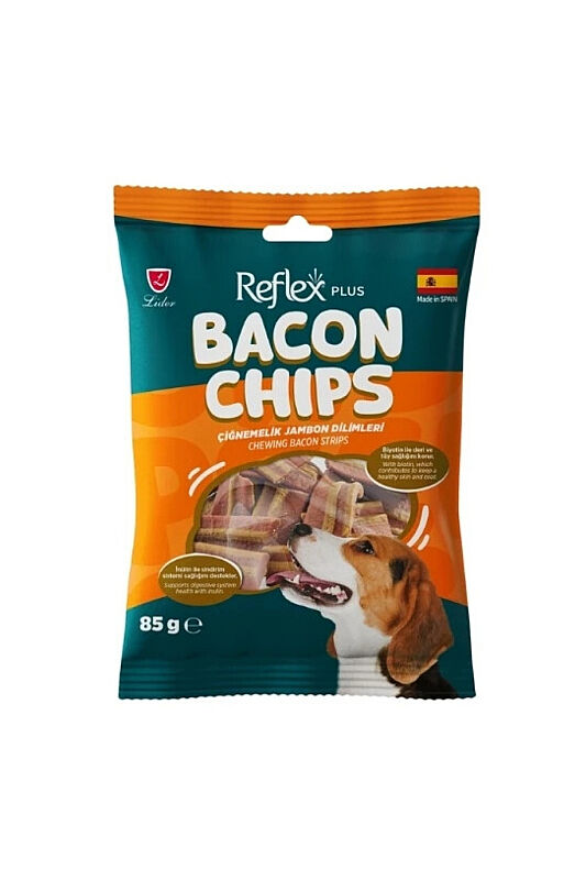 Reflex Plus Bacon Chips Jambonlu Dilim Köpek Ödül Maması 85gr - 2