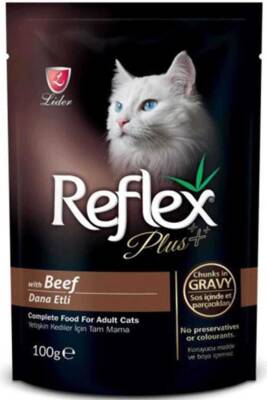 Reflex Plus Biftekli Kedi Konservesi 100gr - 1